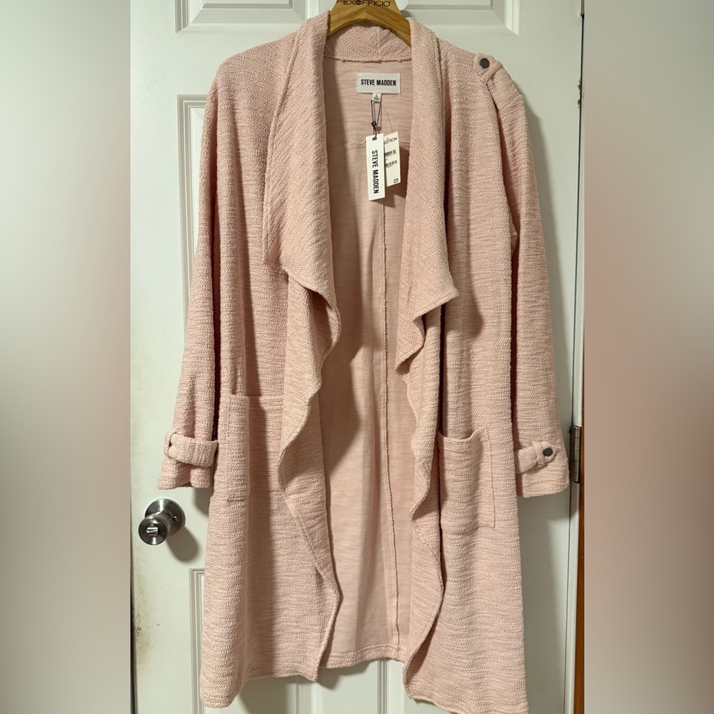 Steve Madden Blush Draped Cape
